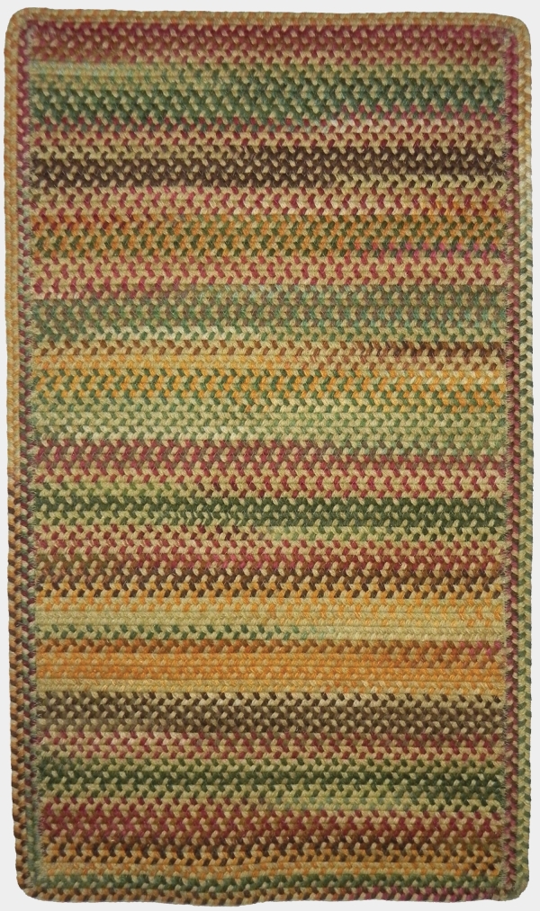 Capel Sherwood Forest Amber Cross Sewn Rectangle