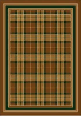 Milliken Magee Plaid 8473 Golden Amber 5406