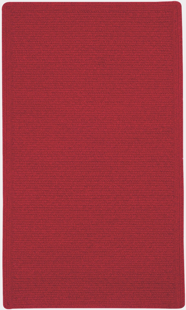 Capel Manteo Dark Red Cross Sewn Rectangle