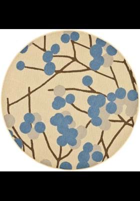 Safavieh CY4037B Natural Brown Blue