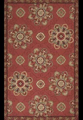 Surya RAI-1071 Burgundy Persimmon