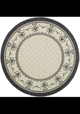 Safavieh CY0901 3901 Sand Black
