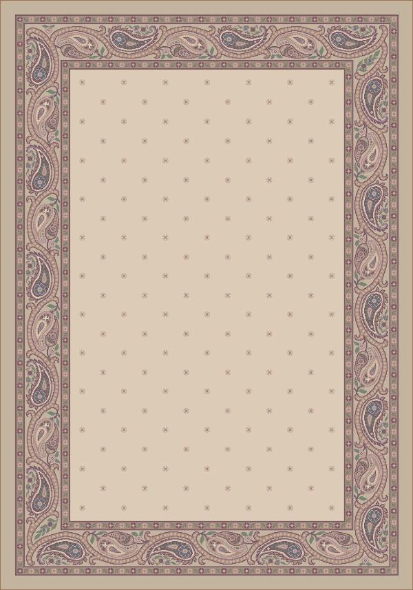 Milliken Paisley 7318 Opal 2000