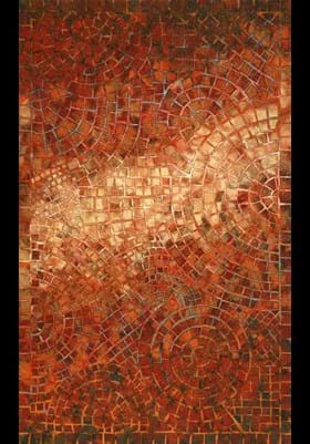 Trans Ocean Arch Tile 325724 Red