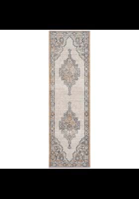 Nourison QUA09 Gray Light Blue