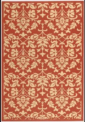 Safavieh CY3416 3707 Red Natural