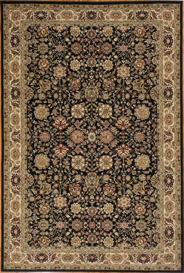 Rugs America 1332 Tabriz Black