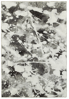 Oriental Weavers 8035B Charcoal White