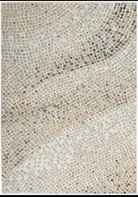 Nourison MRA02 Ivory Teal Gray