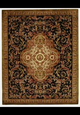 Safavieh CL220B Black Beige
