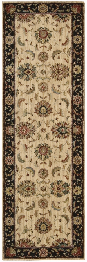 Nourison LI04 Ivory Black