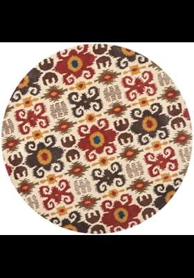 Safavieh SOH445A Ivory Red