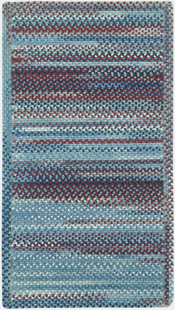 Capel Kill Devil Hill Blue Cross Sewn Rectangle