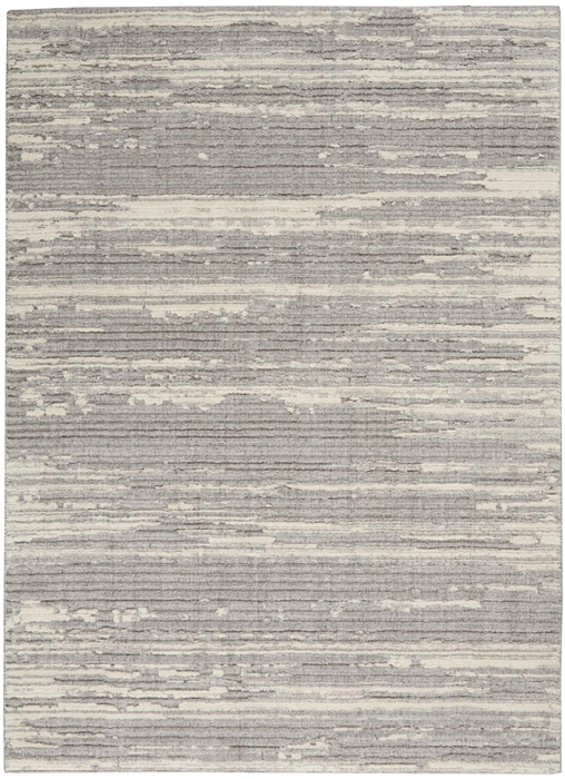 Nourison ZER02 Gray Ivory