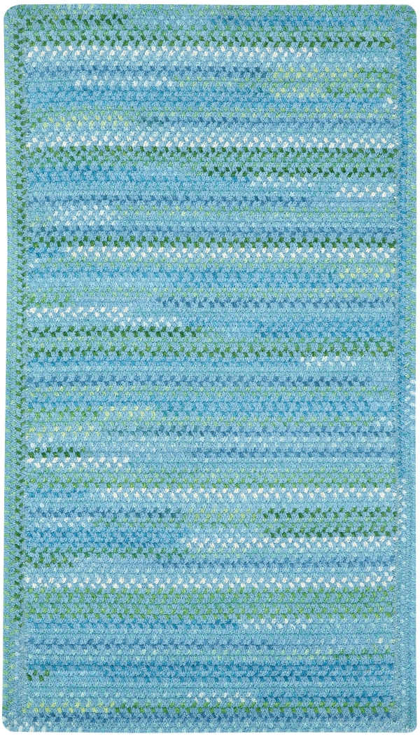 Capel Waterway Blue Cross Sewn Rectangle