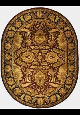 Safavieh CL239B Burgundy Gold
