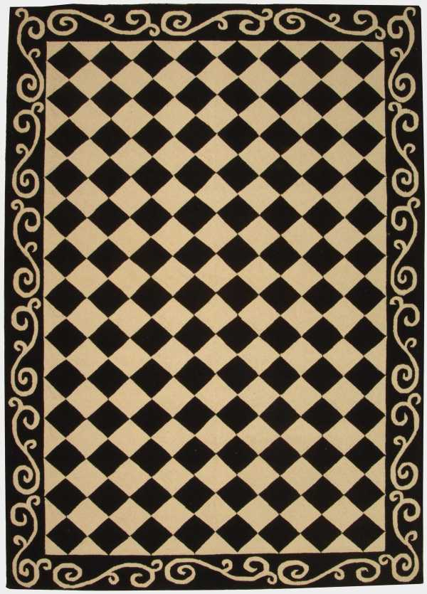 Safavieh HK711A Black Ivory