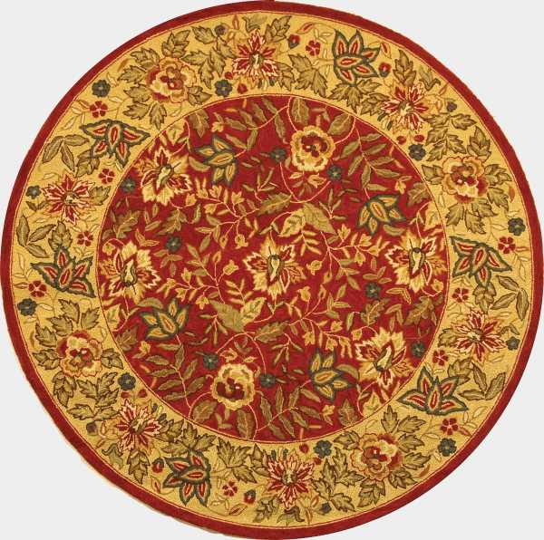 Safavieh HK140C Red Ivory