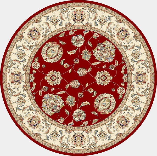Dynamic Rugs 57365 1464 Red Ivory