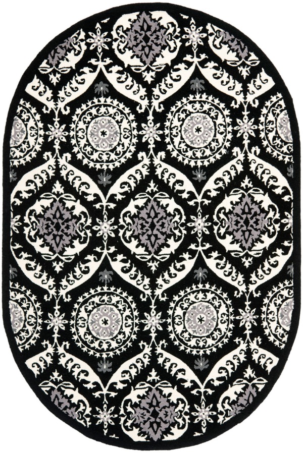 Safavieh HK356A Black Ivory