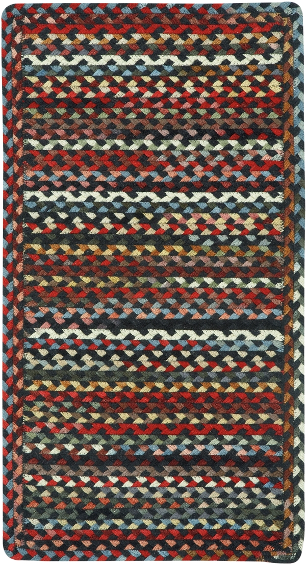 Capel St Johnsbury Darkest Black Cross Sewn Recta