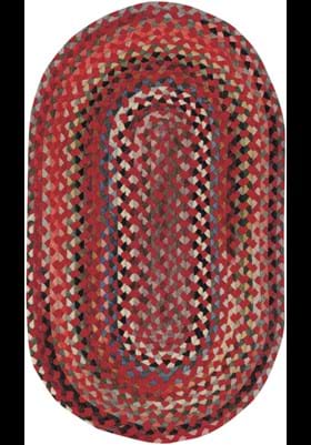 Capel St Johnsbury Medium Red Oval