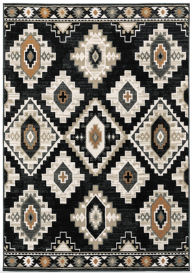 Oriental Weavers 605f Charcoal