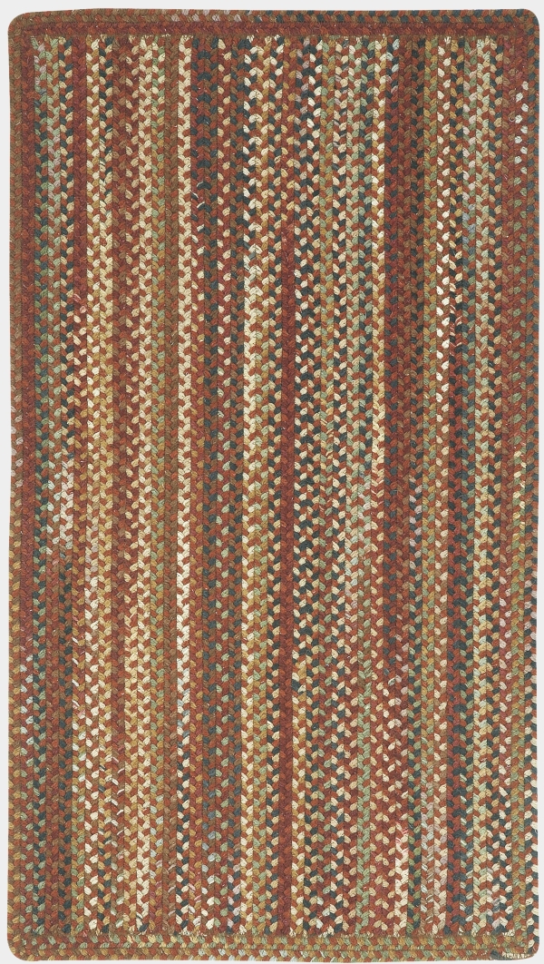 Capel Bangor Cinnamon VerticalStripeRectang