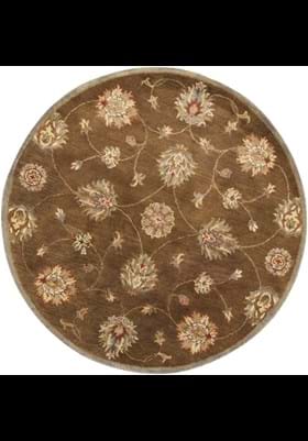 KAS Allover Kashan 6004 Coffee