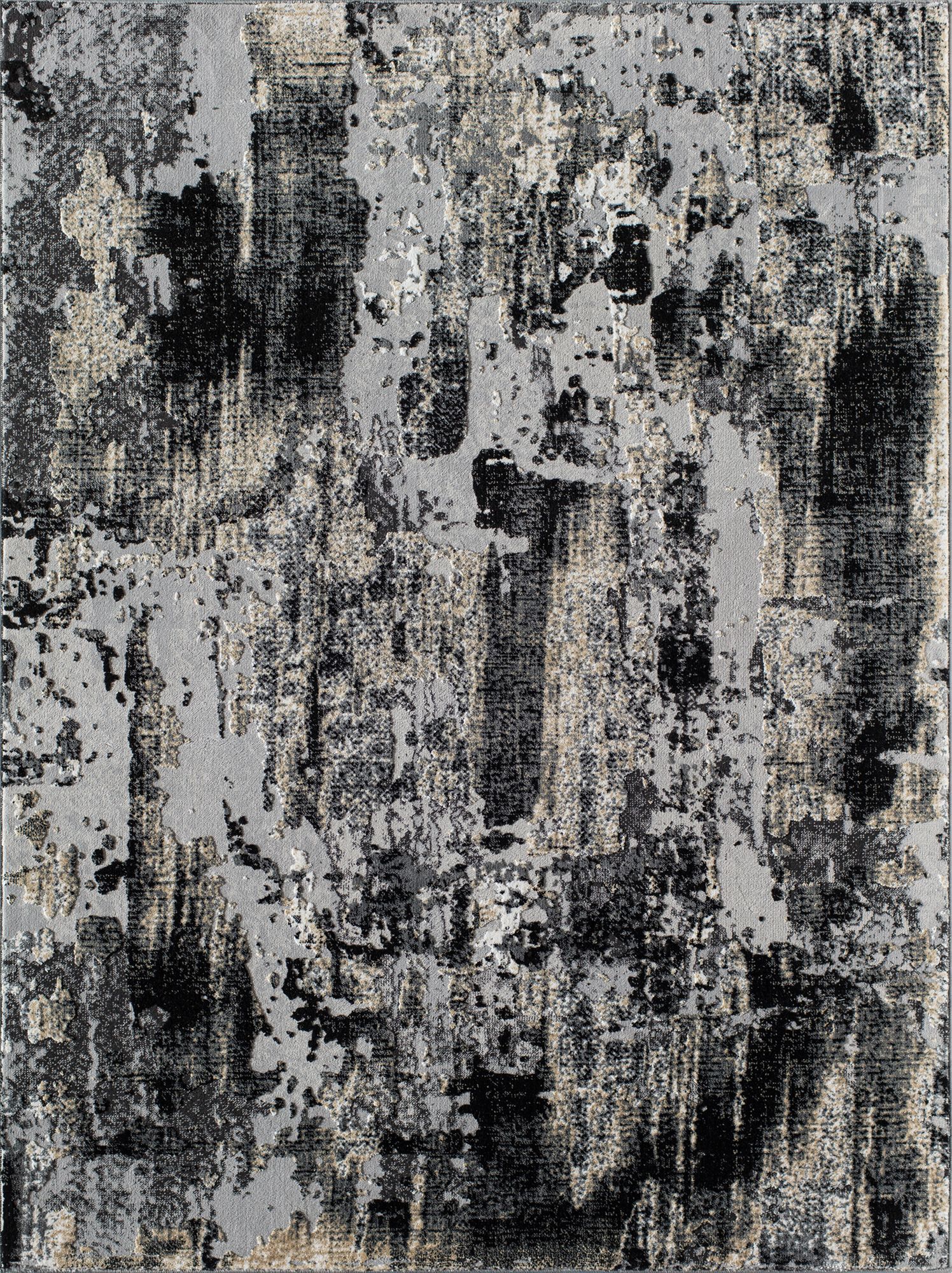 Rugs America AD40 A Onyx Black