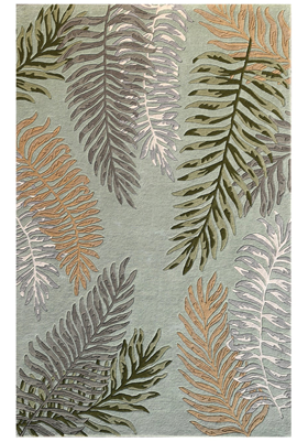 KAS 3007 Seafoam Ferns
