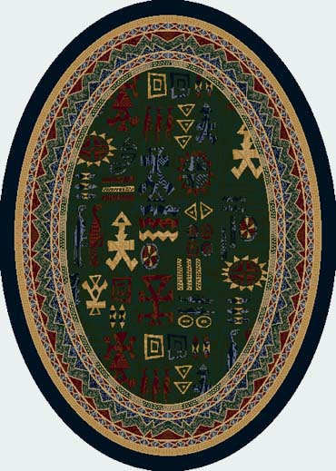 Milliken Limoges 4567 Emerald Sapphire 12000