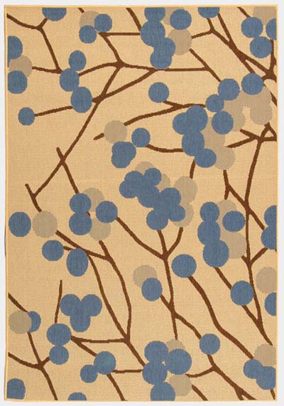 Safavieh CY4037B Natural Brown Blue