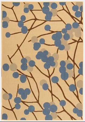 Safavieh CY4037B Natural Brown Blue
