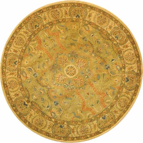 Safavieh AT16A Green Ivory