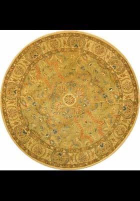 Safavieh AT16A Green Ivory