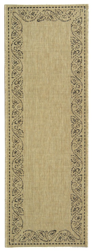 Safavieh CY1677 3901 Sand Black