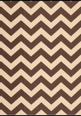 Safavieh CY6244-204 Dark Brown Beige