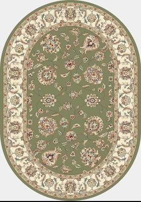 Dynamic Rugs 57365 4464 Green Ivory