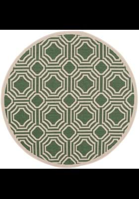 Safavieh CY6112-332 Dark Green Beige