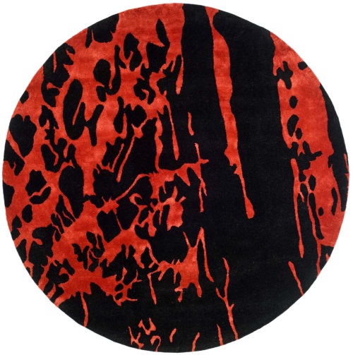 Safavieh SOH326B Black Red