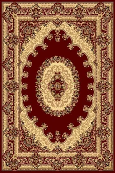 Rugs America 807 Kerman Red