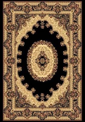 Rugs America 807 Kerman Black