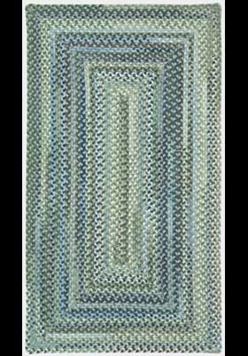 Capel Manchester Light Blue Concentric Rectangl