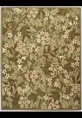 Safavieh HK713A Green Ivory