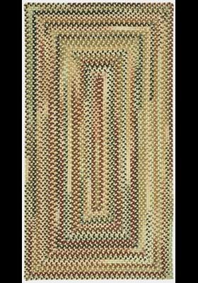 Capel Bangor Amber Concentric Rectangle