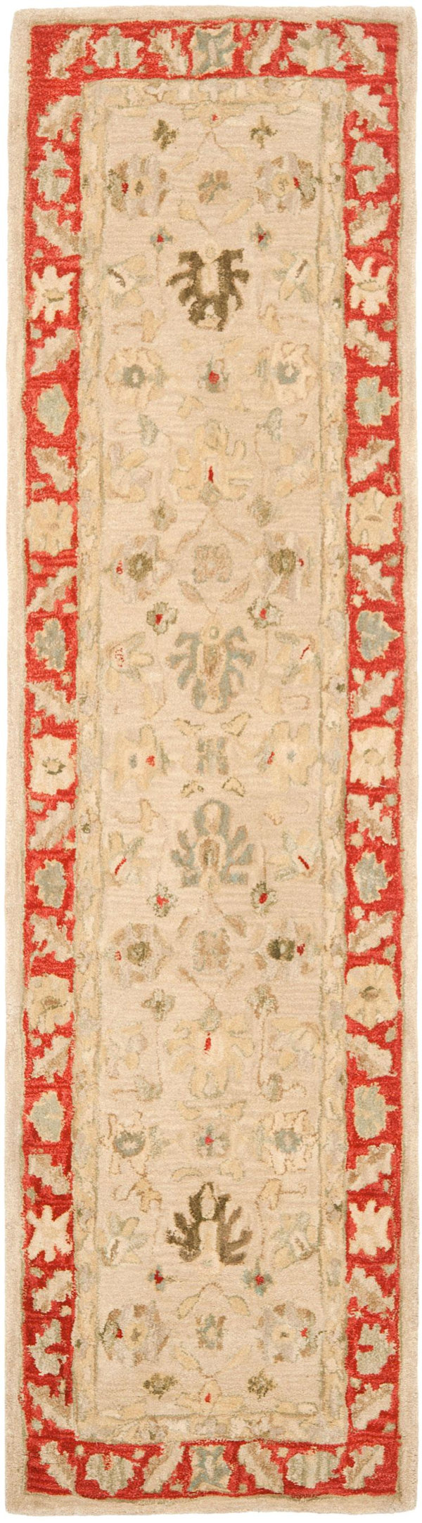 Safavieh AN569A Taupe Red