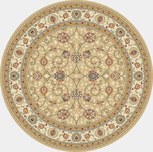Dynamic Rugs 57120 2464 Light Gold Ivory