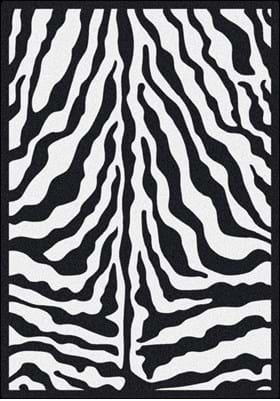 Milliken Zebra Glam 6831 Black Ink 8