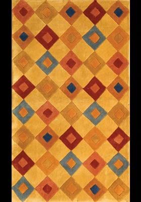 Safavieh RD250A Yellow Multi